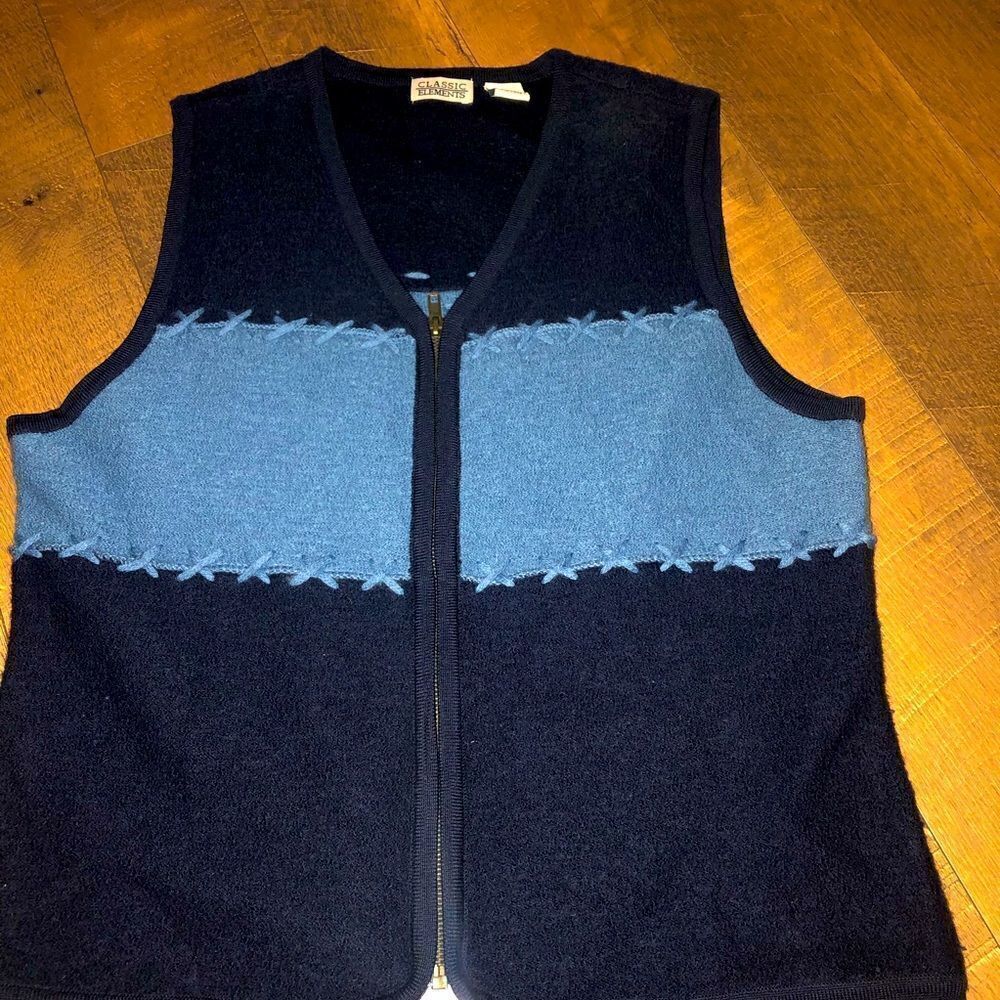 Classic Elements 100% wool vest